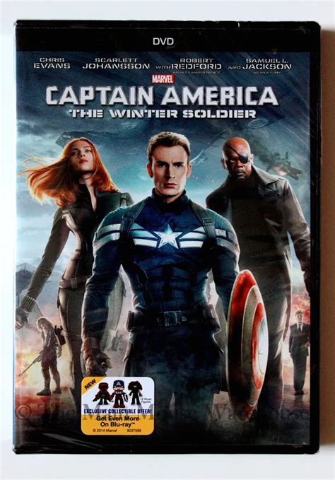 Captain America The Winter Soldier Dvd Cover Art