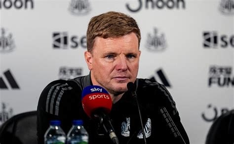 Eddie Howe Fumes Over Newcastle Transfer Speculation As Star Linked