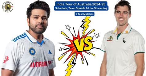 India Tour Of Australia Schedule Team Squads Live Streaming