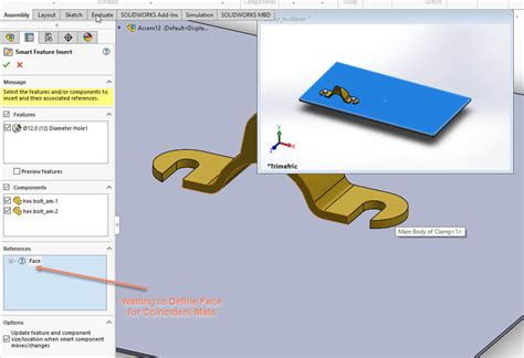 Solidworks Smart Components Make Repetitive Part Insertion Easy