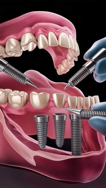 El procedimiento de tratamiento de implantes dentales es médicamente