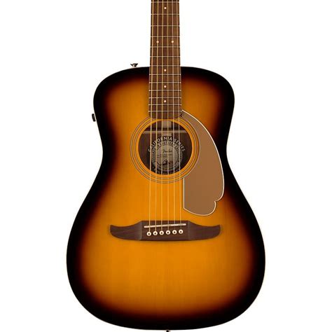 Fender Malibu Player Parlour Electro Acoustic Sunburst Reverb Uk