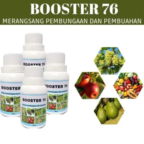 ORIGINAL Booster 76 Hormon Pembungaan Dan Pembuahan Lazada Indonesia