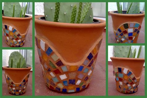 Mosaiquismo Macetas Google Search Mosaic Flower Pots Mosaic Pots