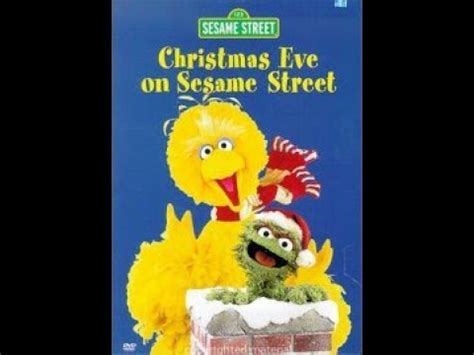 Opening To Sesame Street Christmas Eve On Sesame Street 2002 DVD YouTube