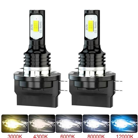 Canbus L Mpada LED Farol Para Carro Mini Luz De Nevoeiro Branco Auto L