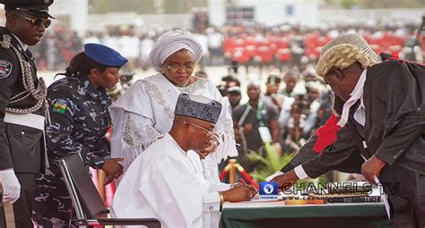 Photos Usman Ododo Takes Over As Kogi Governor Channels Television