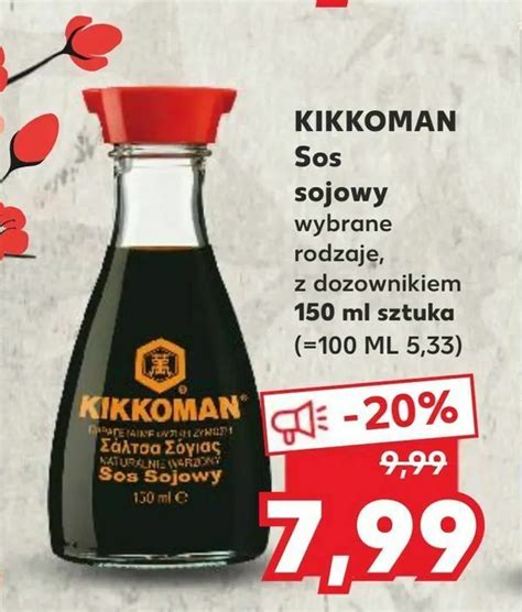 Promocja KIKKOMAN Sos Sojowy W Kaufland