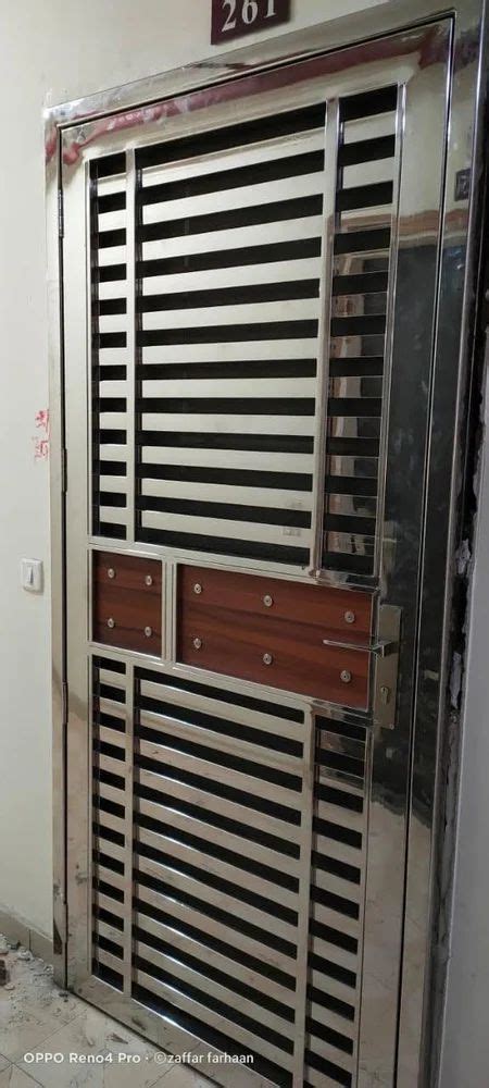 Modern Mm Stainless Steel Hinged Door For Home X Feet At