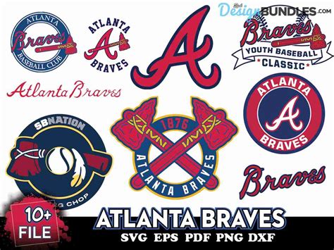 10 File Atlanta Braves Svg Bundle Instant Download Bestdesignbundle