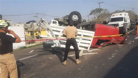 Volcadura En El Circuito Mexiquense Deja Cuatro Muertos