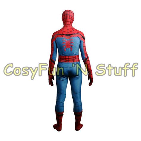 Spider Man Homecoming Cosplay Tom Holland Spiderman Adult 3d Costume