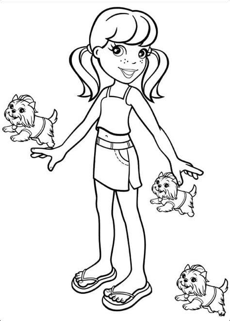 Coloriage Polly Pocket Gratuit T L Charger Et Imprimer Gratuit Sur