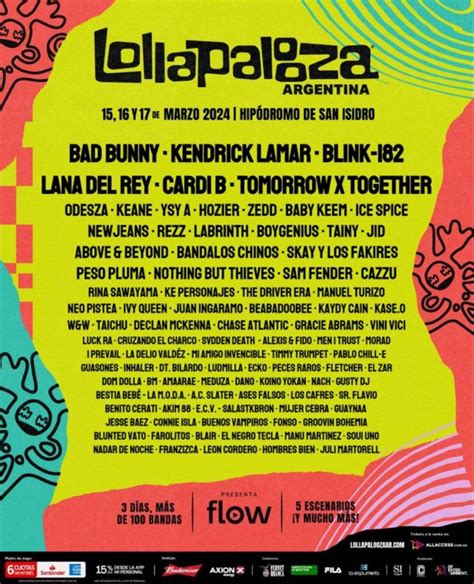 Lollapalooza Chicago 2024 Lineup Issy Rhodia