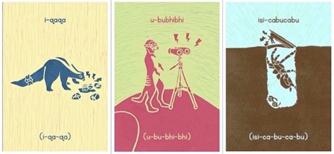 The Zulu alphabet in 25 lino prints | Design Indaba