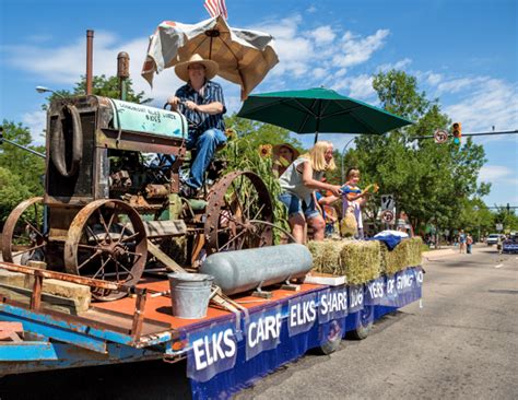 Boulder County Fair Parade Downtown Longmont Co