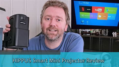 Auto Adjusting Projector Hippus Smart Mini Projector Review Youtube