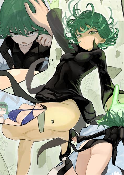 Tatsumaki Fubuki onepunch man Anime Ero Ass Oshiri попы