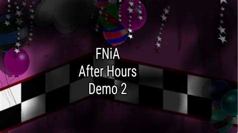 Fnia After Hours Game