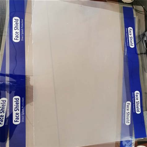 China Stock Micron Transparent Clear Plastic Anti Fog Pet Sheet For