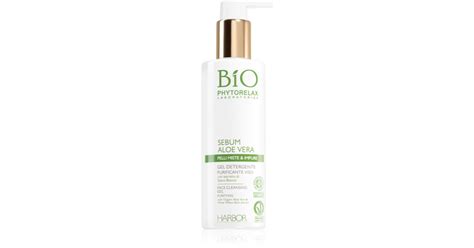 Phytorelax Laboratories Bio Sebum Aloe Vera gel nettoyant doux à l aloe