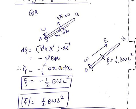 A Copper Rod Of Length L Is Rotated About One End Perpendicular To The