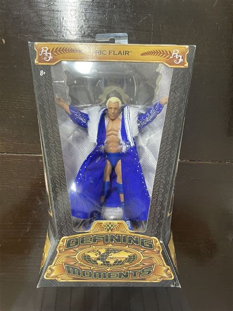 Ric Flair Wwe Mattel Elite Defining Moments Wrestling Figure With Blue