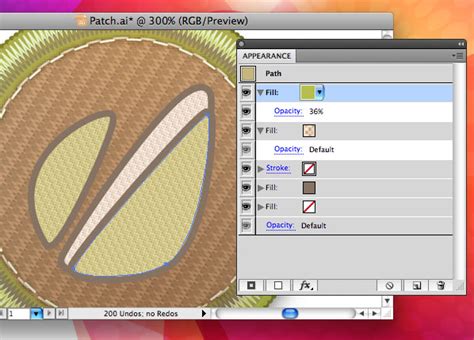 Create An Embroidered Patch Style With Adobe Illustrator