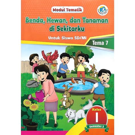 Jual Buku Lks Tematik Tema 7 Kelas 1 Sdmi Semester 2 Kurikulum 2013