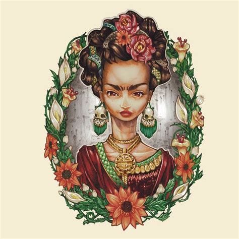 Kahlo Sticker For Sale By Tim Shumate Tim Shumate Illustrations