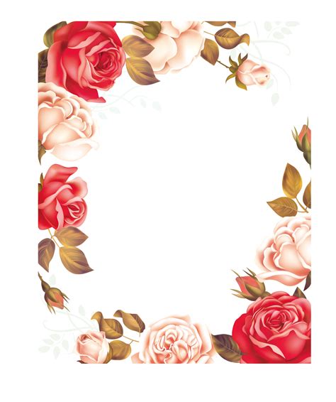 Icon - Rose Border png download - 1334*1594 - Free Transparent Download ...