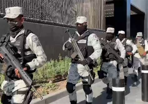 Arriban 500 Elementos De Guardia Nacional A Tijuana