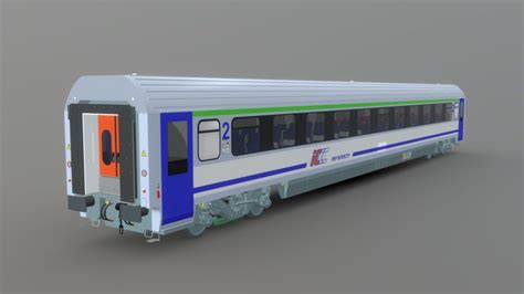 Passenger Train 3d Models Sketchfab