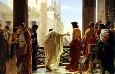 Ecce Homo Painting Antonio Ciseri At Paintingvalley Explore