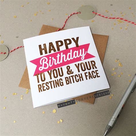 Rude Birthday Card Rude Cards Rude Card Birthday Card Funny Etsy