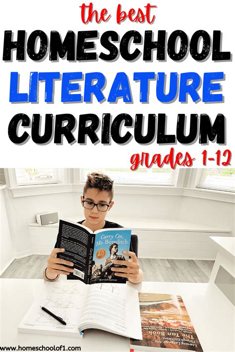 The Best Homeschool Literature Curriculum Artofit