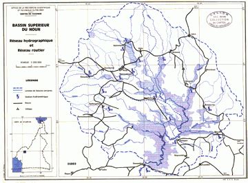 CAMEROUN INFRASTRUCTURE HYDROGRAPHIE ROUTE