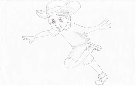 Andy Davis Toy Story Drawings Artwork Art