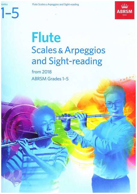 Flute Scales And Arpeggios And Sight Reading Abrsm Grades 1 5 Reverb