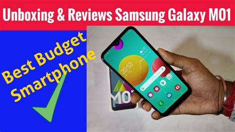 Samsung Galaxy M01 Unboxing And Reviews M01 Galaxy M01 Youtube