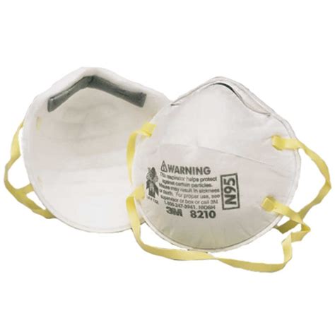 3M N95, Particulate Respirator Dust Mask, Box of 20, # 8210 | eBay