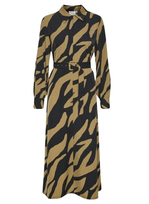 Bothildegz Long Dress Maxi Zebra Tigers Fra Gestuz