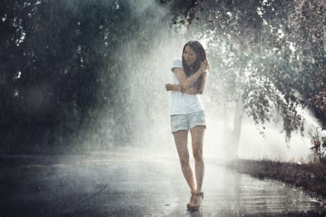 Summer rain on Behance