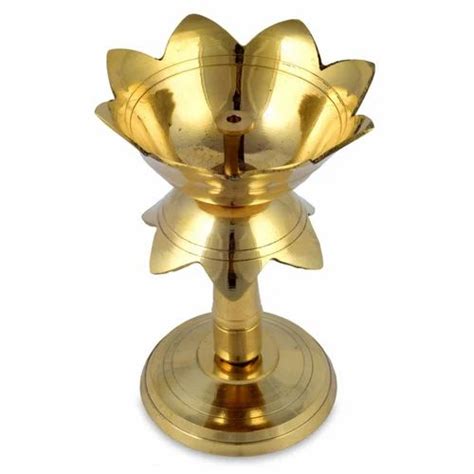 Round Bottom Brass Lotus Diya Size 3 Inch Dia At Rs 299 In New Delhi