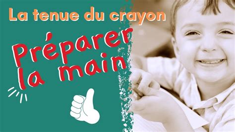 Pr Parer La Main De L Enfant Pour L Criture Youtube