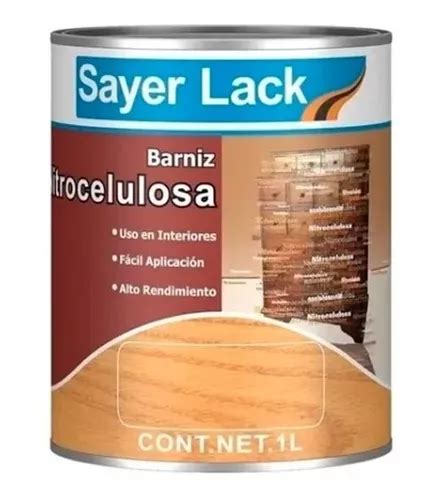 Primer Nitrolaca Color Blanco Litro Sayer Pn