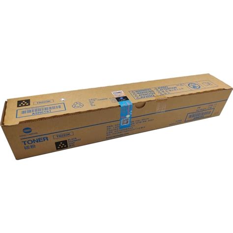 Toner Konica Minolta TN223K A9H0190 Negro Bizhub C226 C256 C266