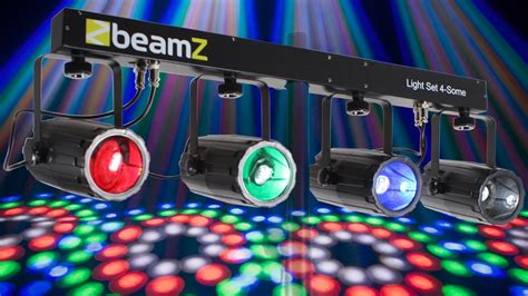 Beamz Some Colour Led Disco Party Moonflower Light Bar Dj Dmx