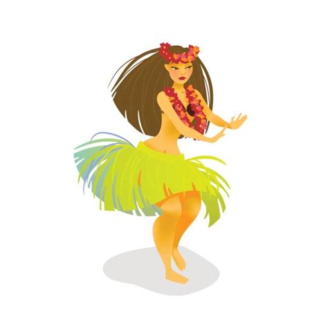 Royalty Free Hula Girl Clip Art Vector Images And Illustrations Istock