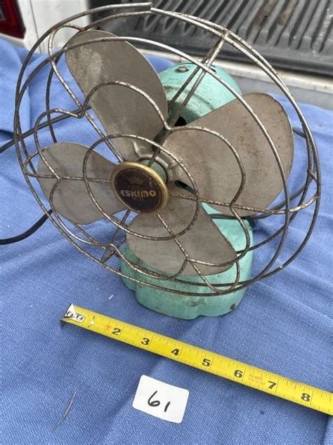 Vintage Eskimo Electric Fan Live And Online Auctions On